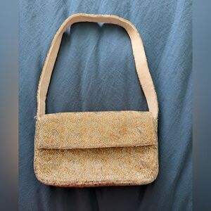 Anthropologie herz edition Fiona beaded bag